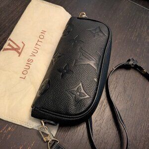 LOUIS VUITTON Ivy Monogram Imprint Leather Shoulder/Crossbody Purse